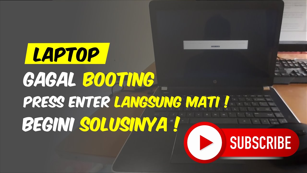 SOLUSI LAPTOP HP TIDAK MAU BOOTING SELECTED BOOT IMAGE DID NOT